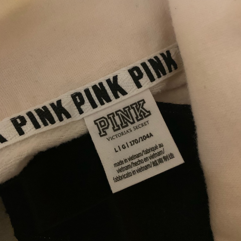 Half zip Pink Sweatshirt